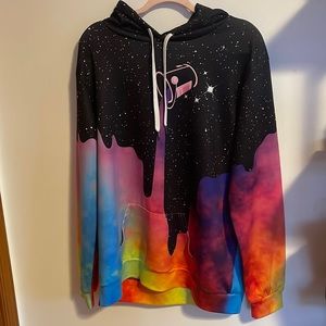 Galaxy sweatshirt. XXL/XXXL. Unisex.